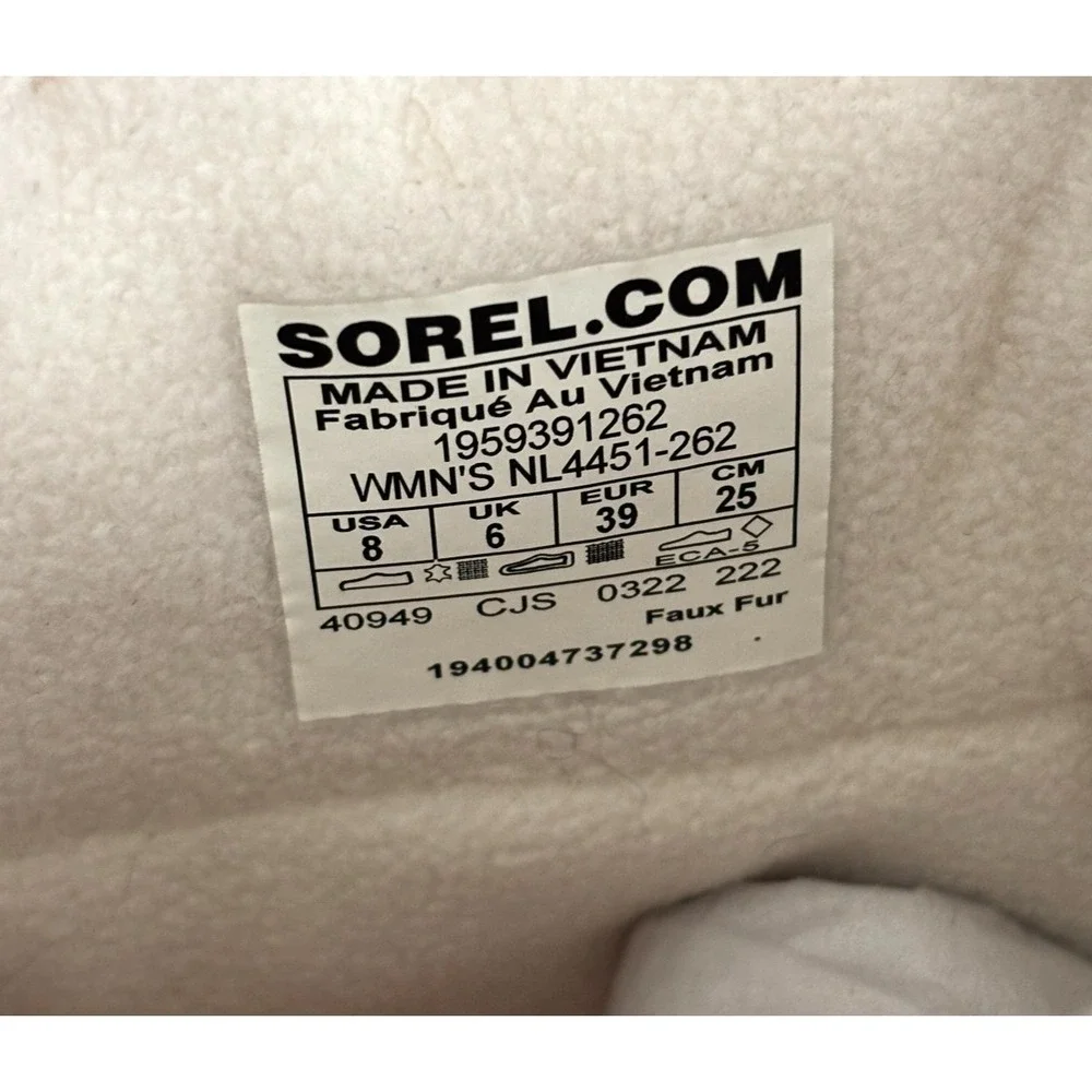 Sorel Explorer II Carnival Cozy Boot Winter Waterproof‎ Faux Fur Womens 8 NL4451